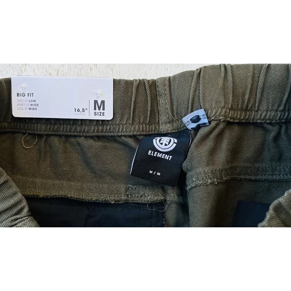 Element Cotton Utility Chillin Twill Cargo Pant Size M FNH ELYNP00106 - Picture 4 of 10